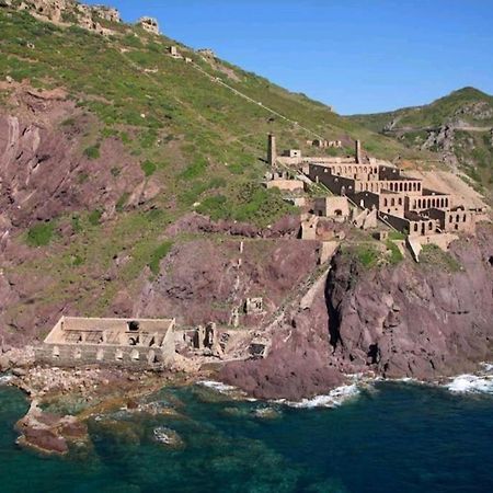 L'Estasi Tanca Piras A Bordo Piscina Con Vista Mare Villa Nebida Bagian luar foto